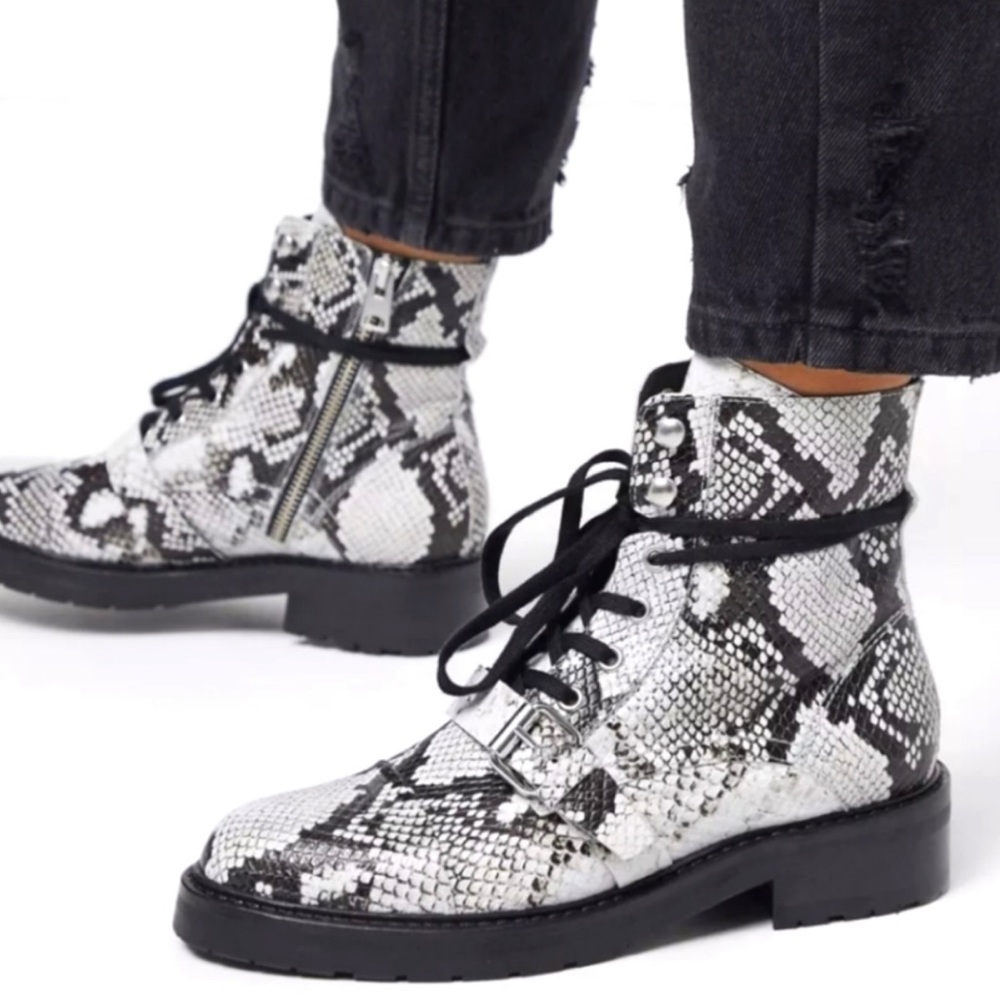 ALL SAINTS MOTO ANKLE BOOTS